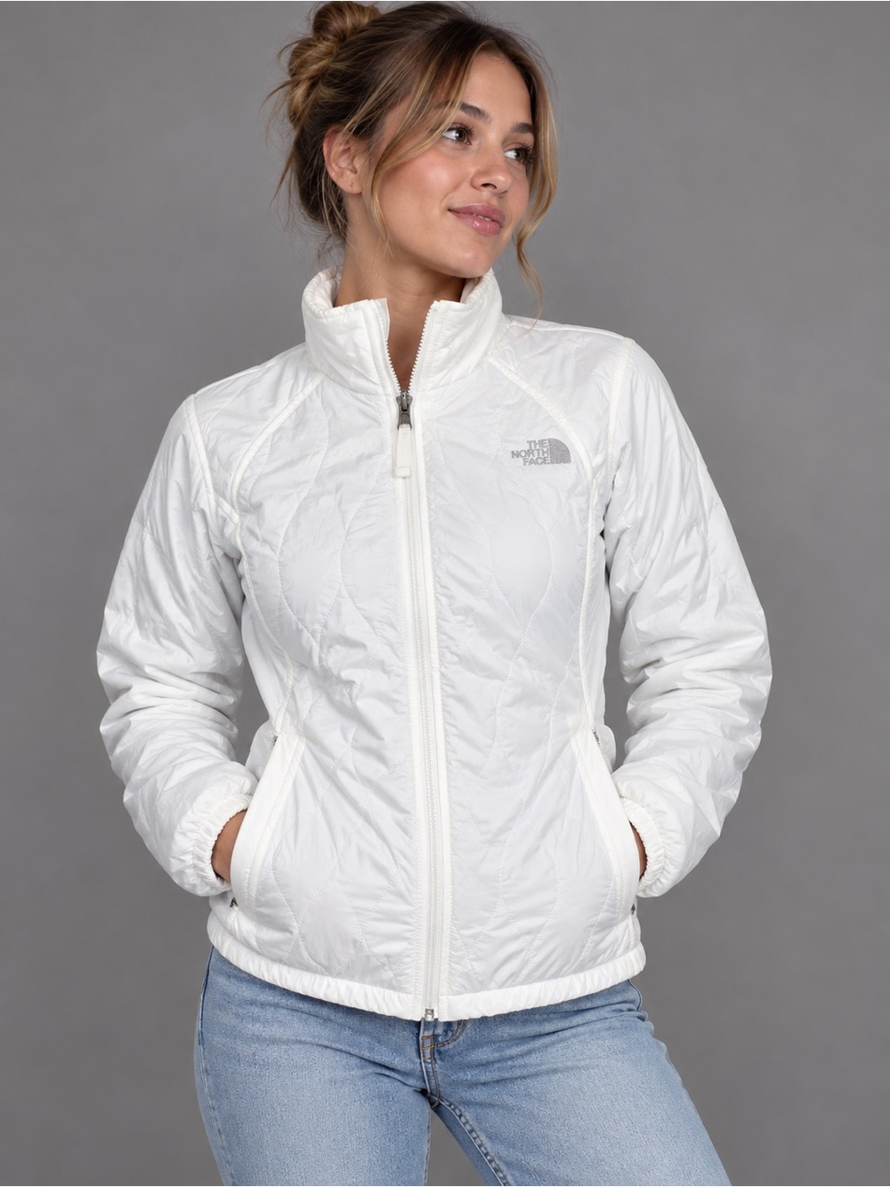 The North Face Size S Womens Stand Collar Insulated Jacket